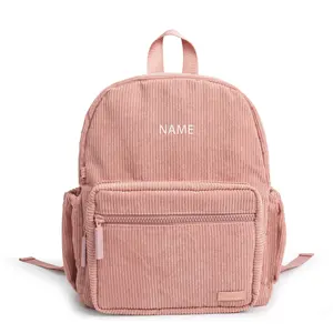Dusty Pink Personalized Backpack,Machine Washable Daycare Bag,Custom Thoughtful Birthday Gift,Unique Christmas Gift ,Use For School,Playground,Trips
