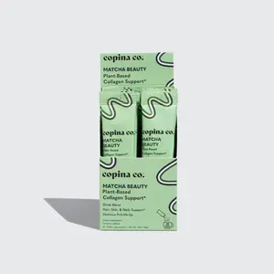 Matcha Beauty Plant-Based Collagen Support Drink Blend Stick Packs