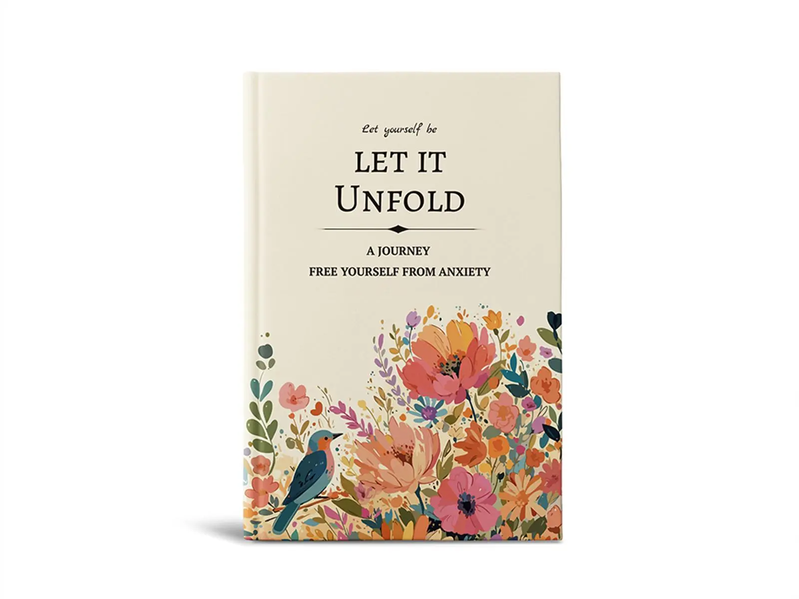 Let It Unfold Guided Emotional Healing Journal, 15 Weeks Gentle Therapy Notebook for Anxiety & Stress Relief, Improve Mental Health, Build Inner Growth & Resilience, Premium Self Care Gift for Emotional Healing Lovers Dotted Journaling Kit Creative Office