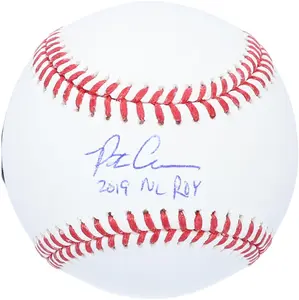 Pete Alonso New York Mets Autographed Baseball with "19 NL ROY" Inscription - Fanatics Authentic Certified