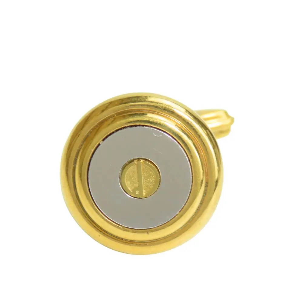 Pre-owned Dunhill Gold-plated Small Leather Goods Cufflinks