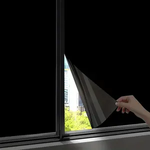 1 Roll 100% Blackout Privacy Window Film, Window Privacy Films, Anti-UV & Thermal Insulation, Scratch-Resistant, Easy Install, All-Season Window Tint for Home & Office