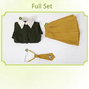 KINOMOTO SAKURA Cosplay Costume A Trip to Hong Kong Dress Daily Suit for Women Anime Carnival Party Roleplay Outfits