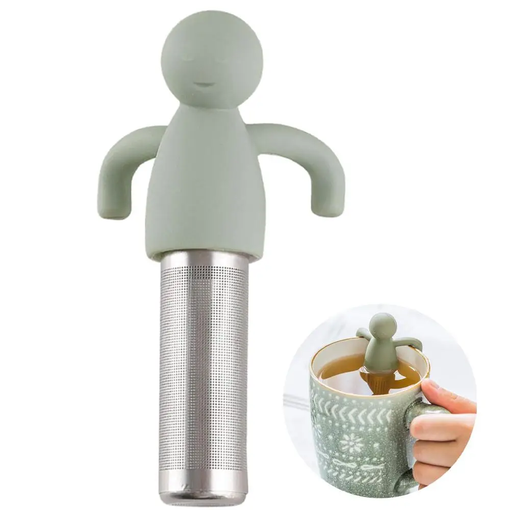 Stainless Steel Tea Infuser, 1 Count Creative Tea Strainer, Kitchen Accessories for Home Office, Kitchenware