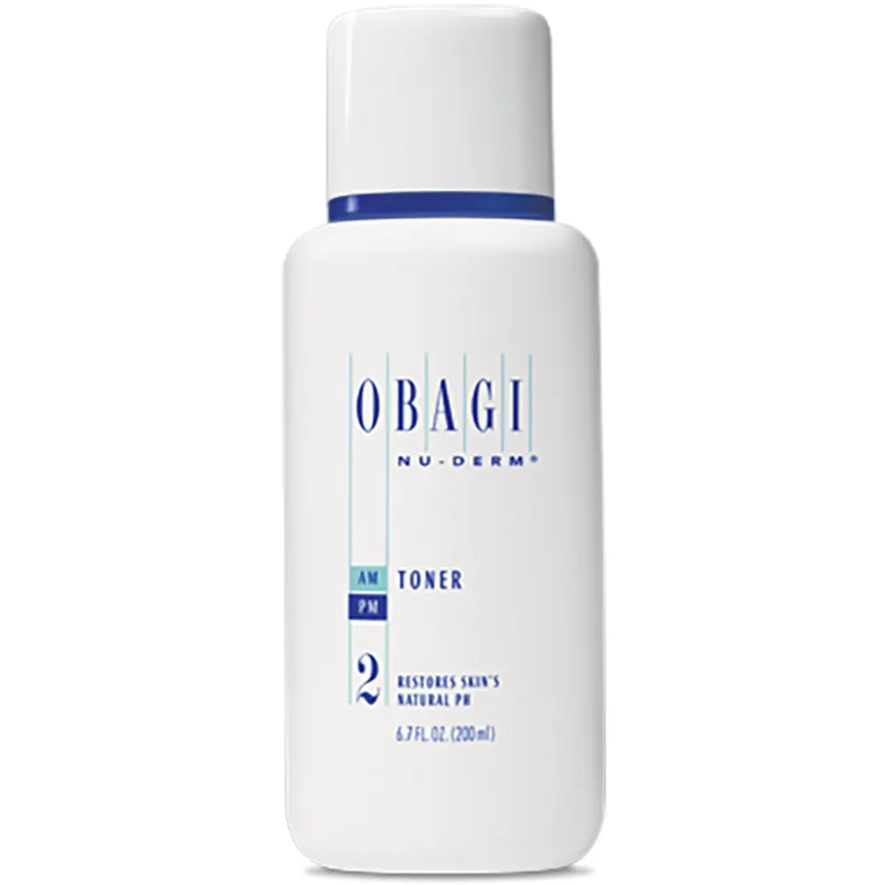 Obagi Nu-Derm Toner #2, Pore-Tightening pH Balancer, Daily Hydrating Liquid Moisturizer for All Skin Types, Alcohol-Free & Soothing Cleansing Formula for Unisex Adults, 200ml