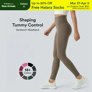 Halara UltraSculpt High Waisted Tummy Control Pocket Shaping Training Leggings #TikTokShopSpringGlowUp