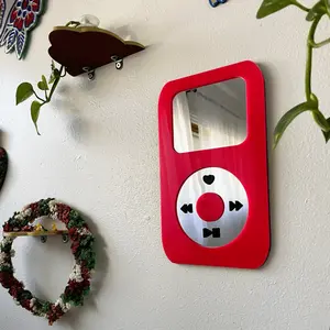 Bubble Beat MP3 Player Y2K Mirror