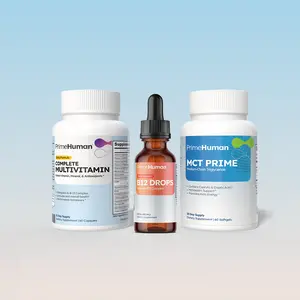 PrimeHuman - Total Energy Stack - Daily energy, Immunity & Vitality - 30 Day Supply