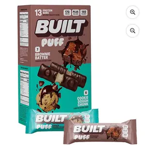 Built Bar Puff & Chunk Protein Bars, Variety Pack, 13 ct.