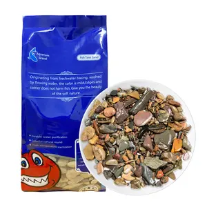 10 LBS Aquarium Gravel River Rock Stones, Natural Decorative Polished Mixed Colorfl Gravel,Outdoor Decorative Stones for Plant Aquariums, Landscaping, Vase Fillers