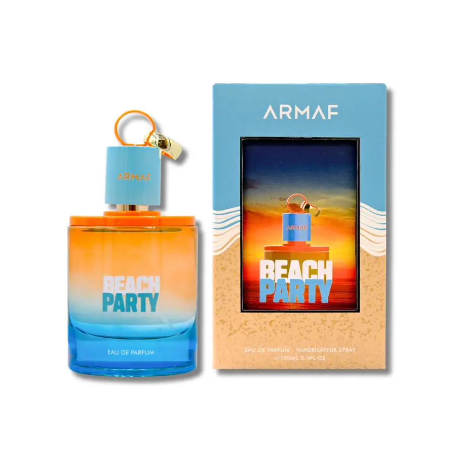Armaf Beach Party Eau De Parfum for Women, 3.4 fl oz EDP Spray | Fresh Marine Citrus & Fruity Fragrance with Musk | Single Item, Aromatic Fruity Fragrance, Citrus Scented Perfume