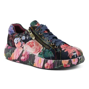 L'Artiste by Spring Step Suede Sneakers - Dallyn
