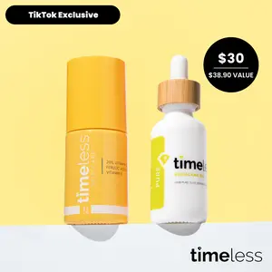 20% Vitamin C + Squalane Oil Bundle by Timeless Skin Care