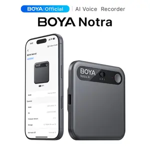 BOYA Notra AI Voice Recorder 64GB Smart Recorder with Call Recording & AI Transcription Audio