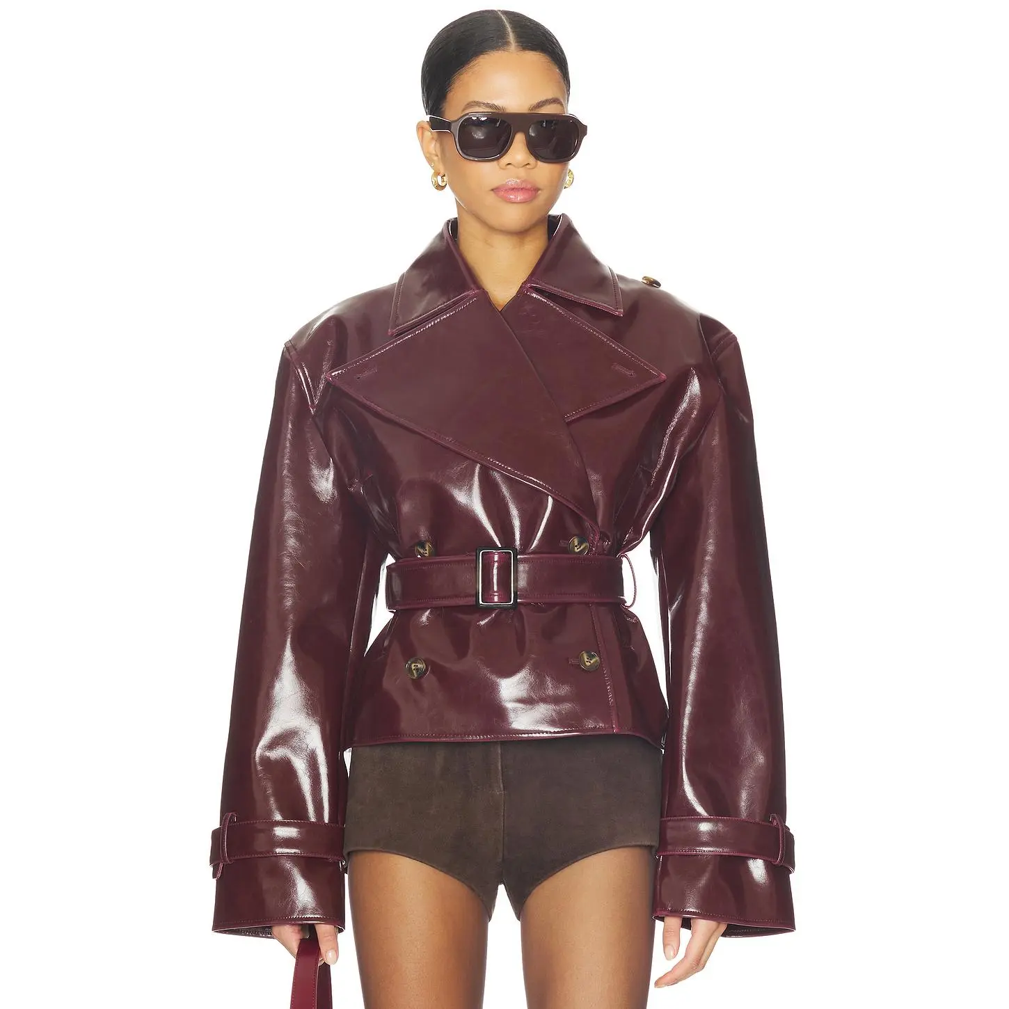 LAMARQUE Delania Jacket in Bordeaux