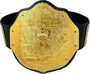 Belt Big Gold World Heavyweight Championship Wrestling Belt 2 MM Brass, Best Material , Best Gift For Mans ,Best Gift For Christmas