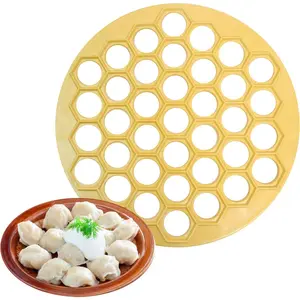 Russian Ravioli Maker Dumplings Mold Plastic Pelmeni Mold Dumpling Maker Machine Ravioli Cutter for Homemade Siberian Pelmeni Meat Dumplings