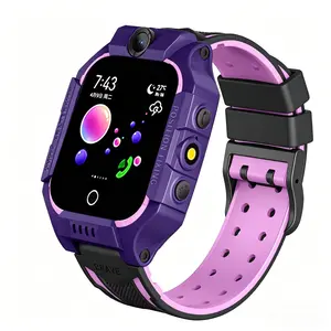 Kids' Silicone Smartwatch - GPS Tracker, HD Camera, 2-Way Call, Waterproof, Flashlight, Touch Screen, Adjustable Wearable Devices for Boys & Girls, Birthday Gift