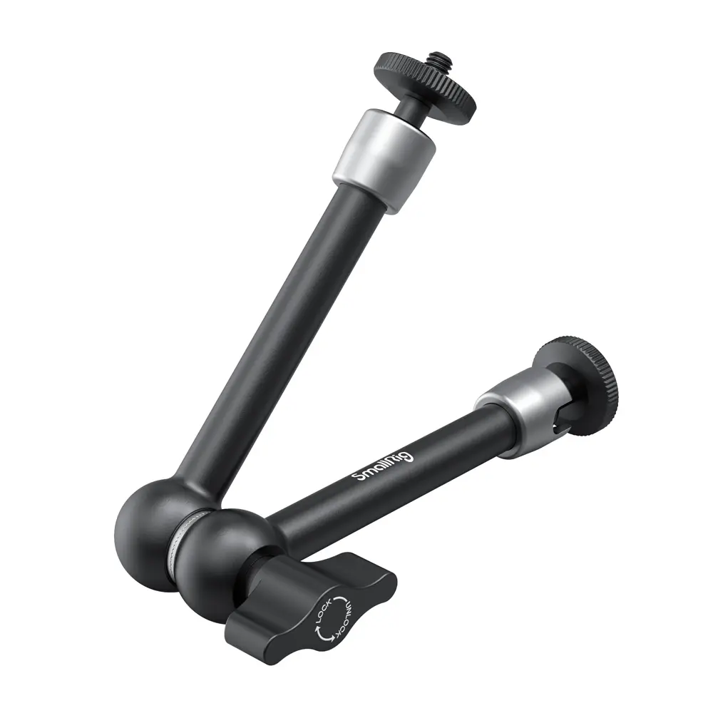 SmallRig 9.8in Durable Magic Arm Camera Accessory, 1/4" Thread on Both Ends for Monitor Mount & Cage, Universal 2066