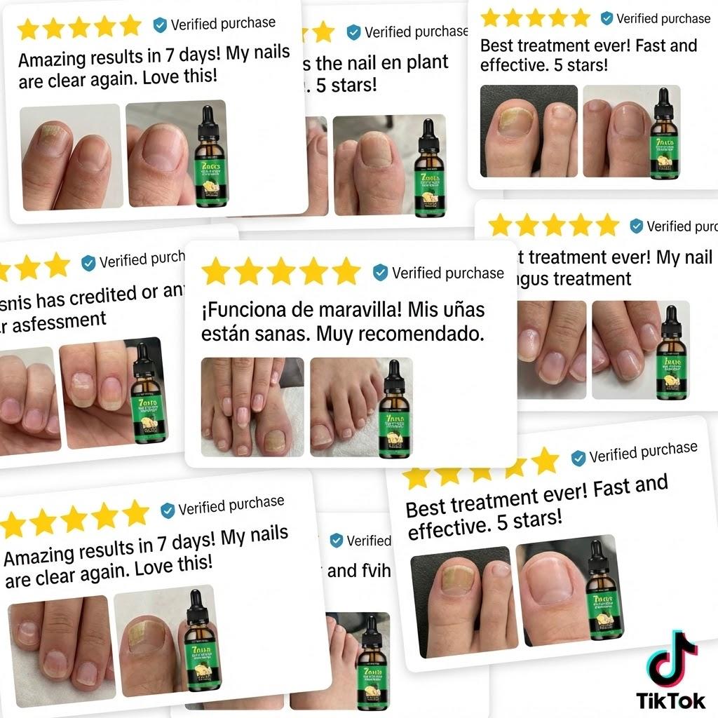 JAYSUING 7 Days Fast Acting Nail Fungus Treatment & Nail Growth Oil | Powerful Nail Repair Essence for Damaged Discolored Nails | Cuticle Care Serum Professional Nail Fungus Repair Kit & Strengthener Fitness Healthcare Wellness Healthy