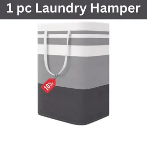 SAGAETR Thin fabric, paper-feel - 75L Spacious Laundry Hamper, lightweight, collapsible with handles, for clothes & toy storage basket -Not self-standing