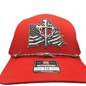 God and Our Country Richardson 112 Hat - Stylish Hat with Unique Design and Features for Everyday Wear