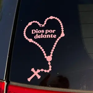 Dios por delante decal