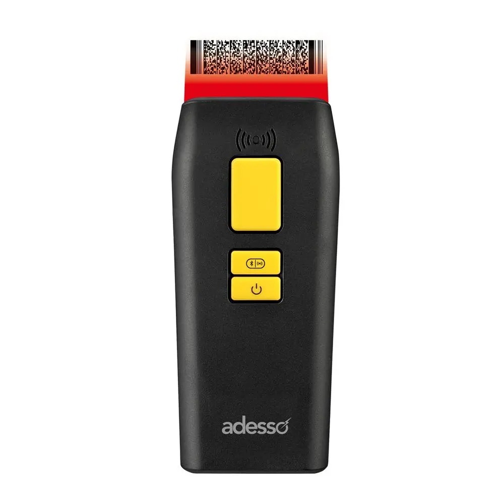 Adesso NUSCAN 3500 Bluetooth/2.4Ghz Dual Mode Wireless Medical Grade 2D Portable Barcode Scanner