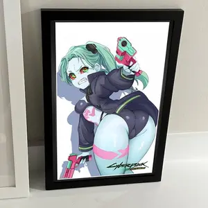[Sale off up to 50%] Cyberpunk REBECCA TV Series Posters, Home Decor, Gift for friend