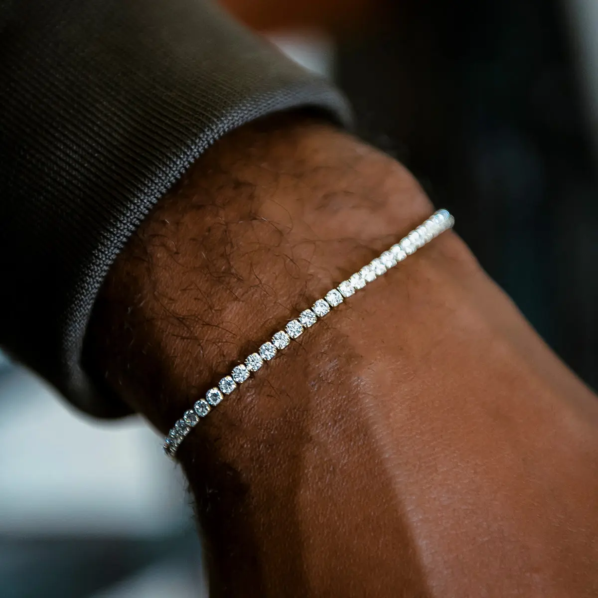 GLD Micro Tennis Bracelet in Yellow Gold - Perfect Gift #TikTokShopBackToSchool