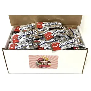 AirHeads White Mystery Taffy Mini Candy in Box, 2lb
