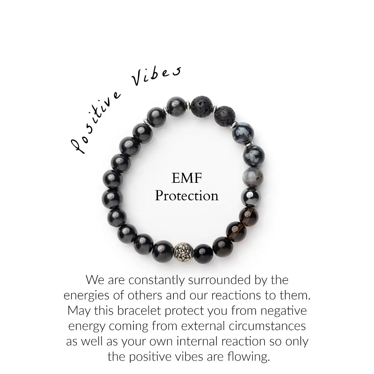 Positive Vibes - EMF Protection Bracelet