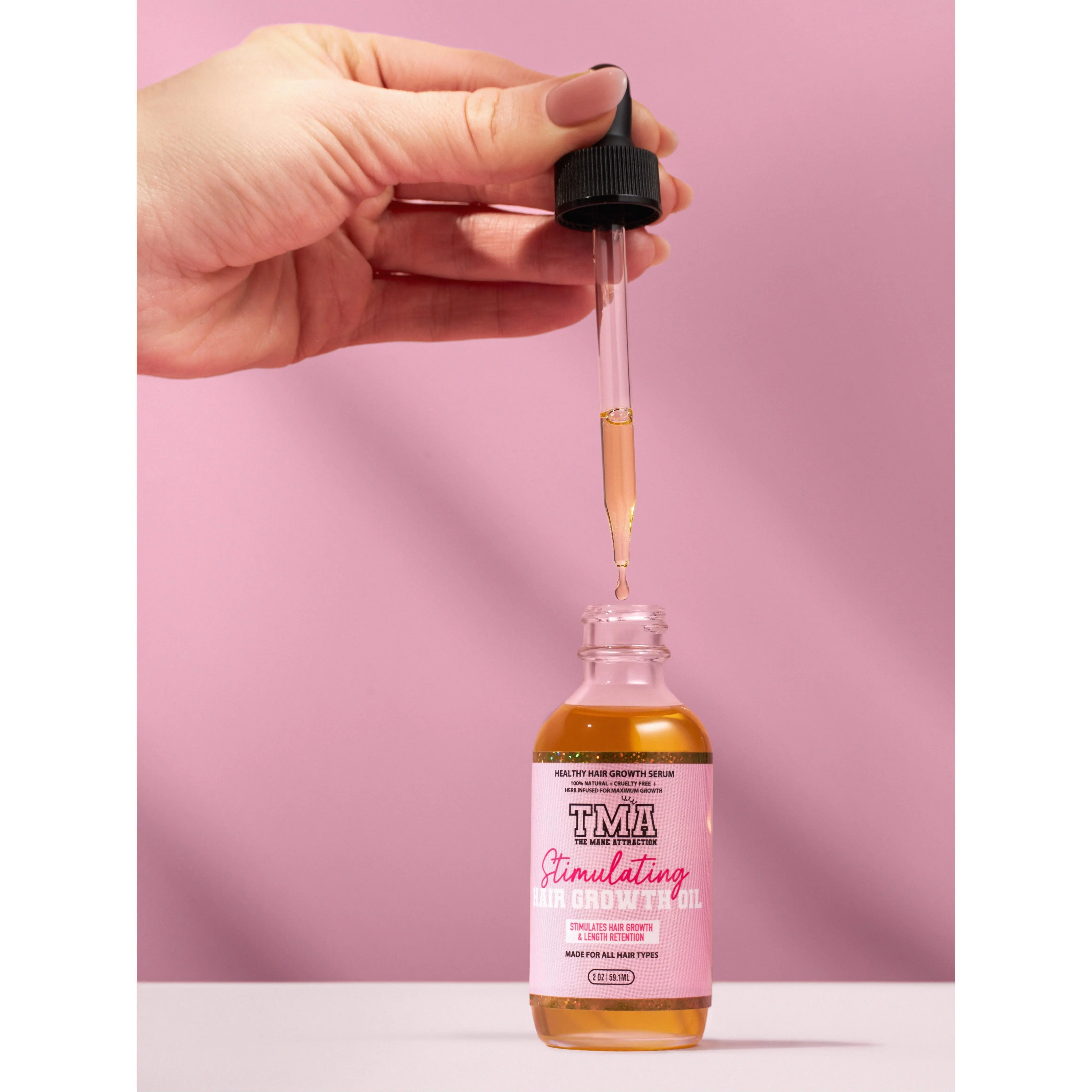 Stimulating Hair Growth Oil Lengthening Thickening & Root Enhancer Haircare