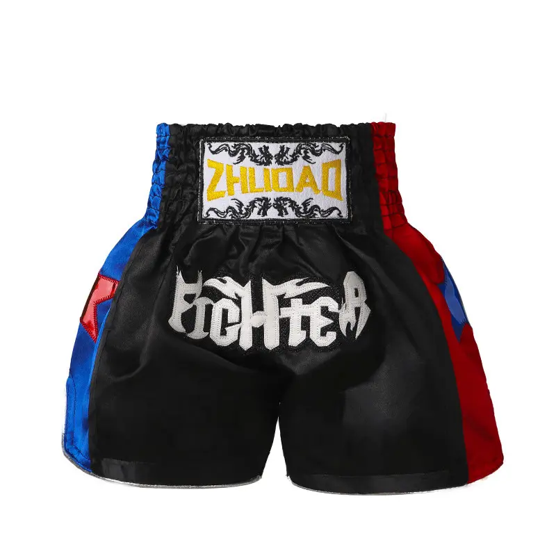 New Five-Star Black Muay Thai Pants New Style