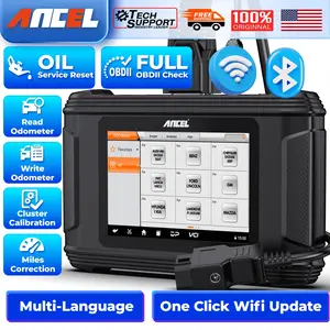 ANCEL DM500 Car Odometer Adjustment Calibration Tool, OBD2 Scanner Diagnostic Tool Full OBDII Functions for Vehicles Engine Code Reader