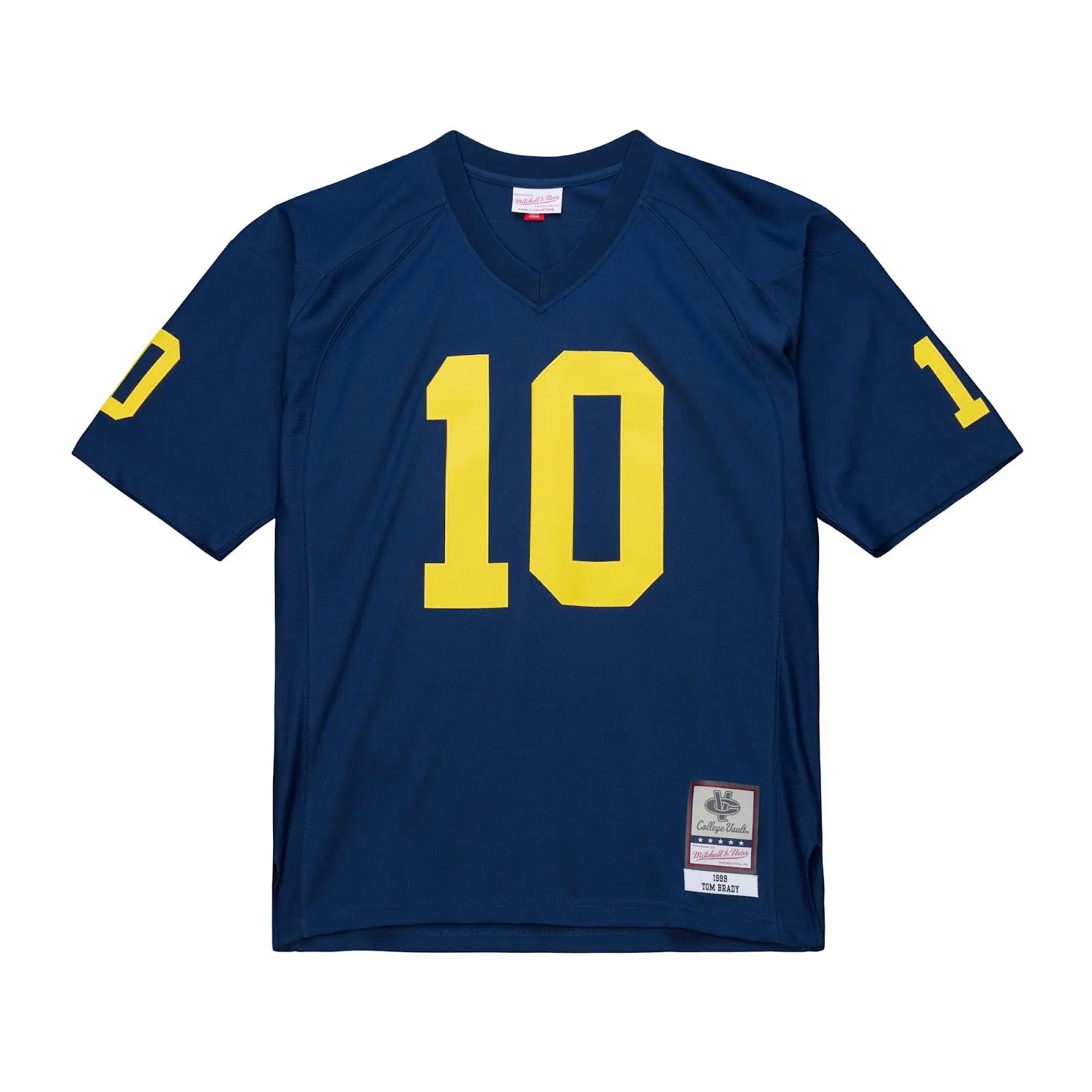 Tom Brady Michigan Wolverines 1999 Navy Legacy Jersey
