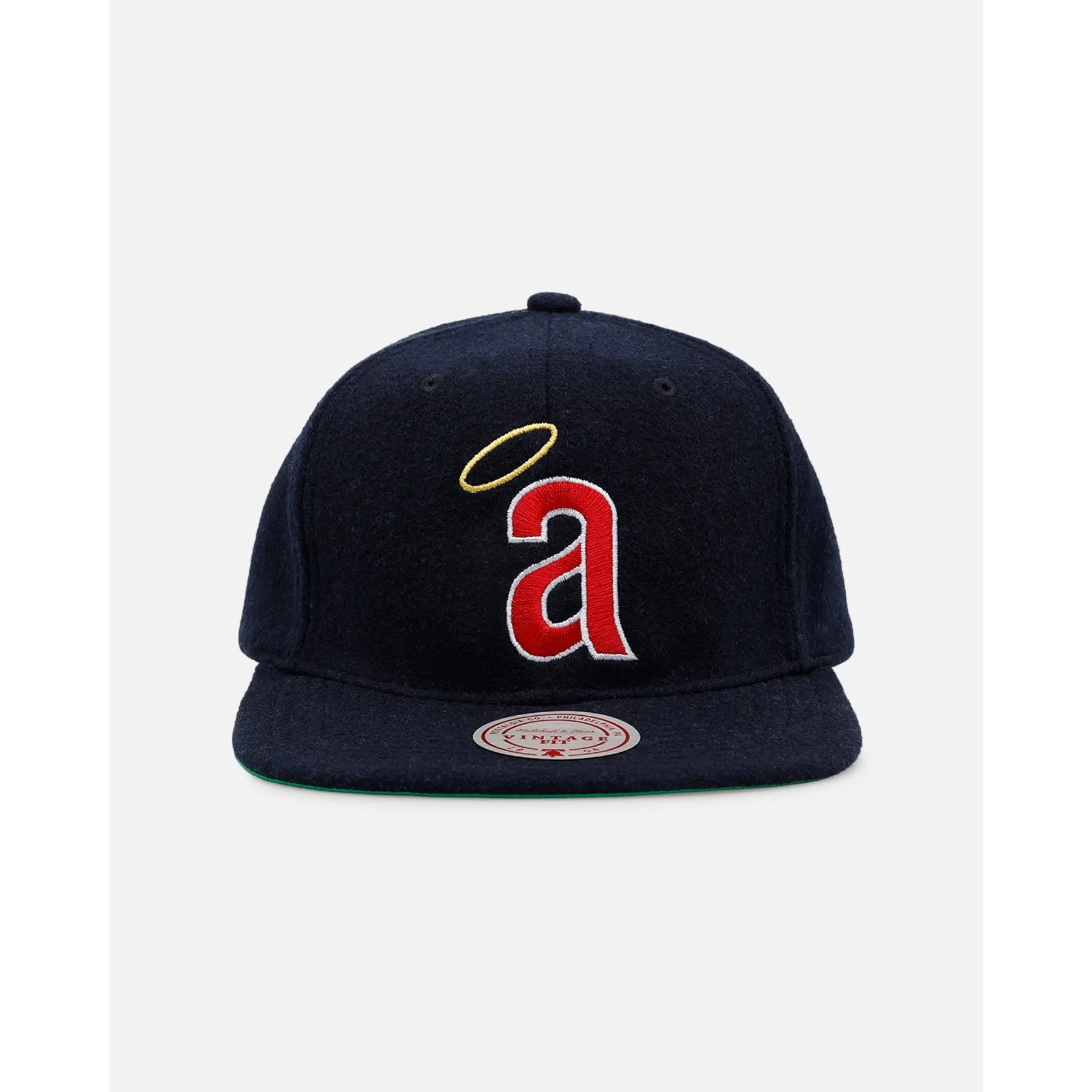 Mitchell & Ness Los Angeles Angels 'Vintage Baseball' Vintage Fit Strapback Blue