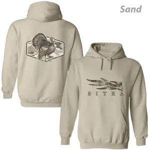 Turkey Camo Hunting Hoodie Sweatshirt Tshirt, Marsh Old School Wild Turkey Camo Apparel, Rustic Hunting Gear for Thanksgiving, Outdoors Hoodie Made In The USA	