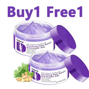 HBXS Purple Gel Pain Relief / Joint Care Gel Knee for Severe Knee Arthritis Pain Relief and Relieve Shoulder / Neck Muscle Pain, Body Care Massage Cream Gel / Healthcare body oil