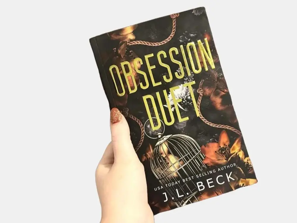 Obsession Duet Omnibus by J.L. Beck - Limited Edition Paperback with Gold Spray Edges, Foiling, Cruel Secrets, and Deadly Shadows Stories