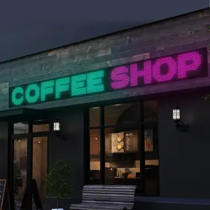 Nfutreon LED Flexible Display Screen Extra-Large Size, App & Remote Control, Color LED Sign Board for Store Shop Advertisement Display, TikTok Shop Holiday Haul, IP65 Waterproof Soft Large Screen for Window and Front Desk Advertising Illuminated Sign Ligh