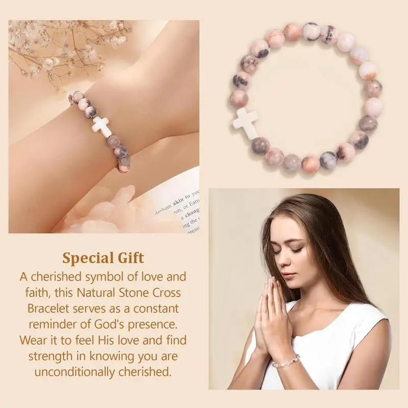 Christian Easter Gifts for Women, Easter Basket Stuffers Cross Bracelet, Inspirational Religious Birthday Bracelet for Daughter/Granddaughter/Friends/Sister/Mom/Grandma/Godmother, Faith Christian Easter Gifts for Women, Easter Basket Stuffers Cross Bracelet, Inspirational Religious Birthday Bracelet for Daughter/Granddaughter/Friends/Sister/Mom/Grandma/Godmother, Faith