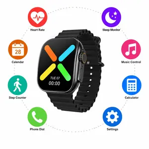 X9 unique combination(smart watch and earbuds) Wearable