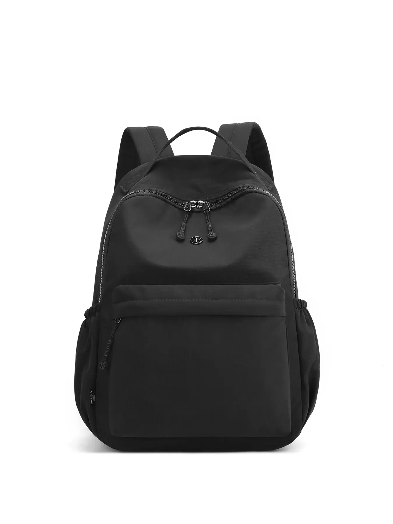 1pc  Women's backpack with solid color and clean color, zipper closure, fashionable and versatile, casual and simple, Portable Lightweight Daily Backpack, suitable for students to go to school, campus, work, commuting, shopping, women's backpack
