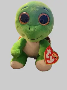 Ty Beanie Boo Turbo - Special Edition Plush Toy with Turtle Theme for Collectors and Fans of Unique Plush Toys