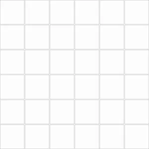 2 In. X 2 In. Mosaic Full White Satin Matte Porcelain - Square Wall & Floor Tile (4.84 Sqft/Case)