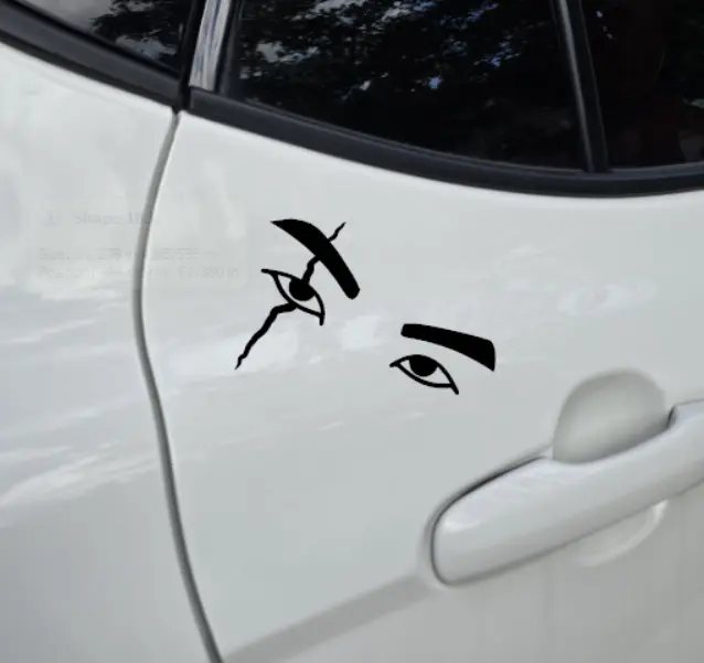 Peeker Eyes Suga 7 Inch Vinyl Decals UV Resistant Waterproof for Cars Laptops and More Decorative Stickers