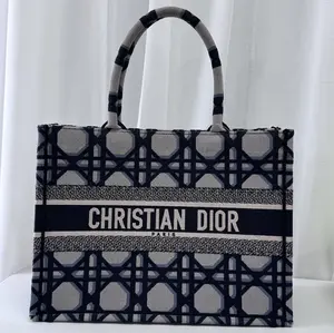 Pre-owned DIOR Canvas Tote Bags BOOKTOTE BAG