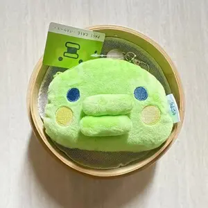 Cute Tamagot chi Kuchipatchi Transparent Card Holder Plush Keychain Mametchi Photo Card Case coin purse Storage Protective Gifts