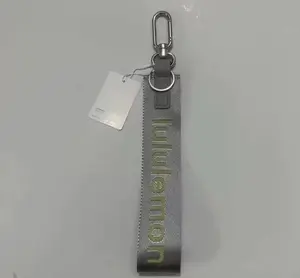 New Light Nylon Keychains Cross-Border Ornaments for bags and Clothing Premium Lanyard Pendants.
